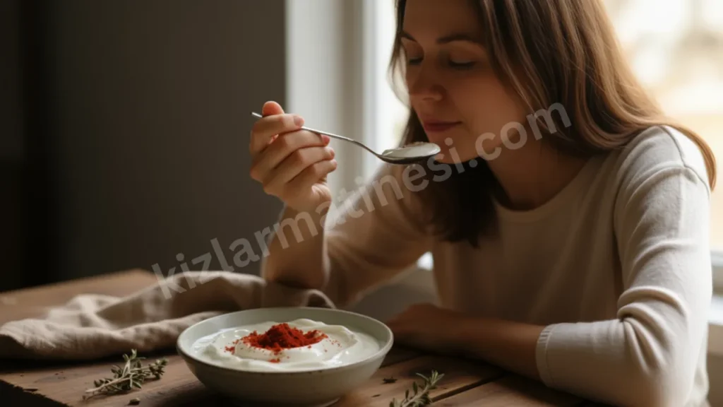 pul biberli yogurt yemenin faydalari