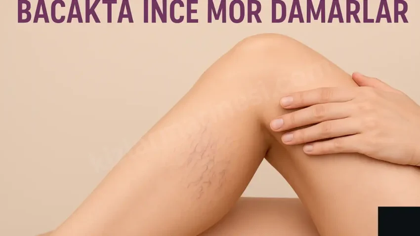 Bacakta İnce Mor Damarlar Neden Olur? Çözümü Burada