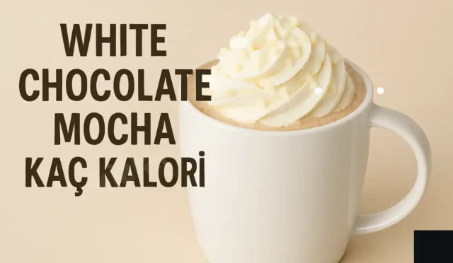 white chocolate mocha kalori